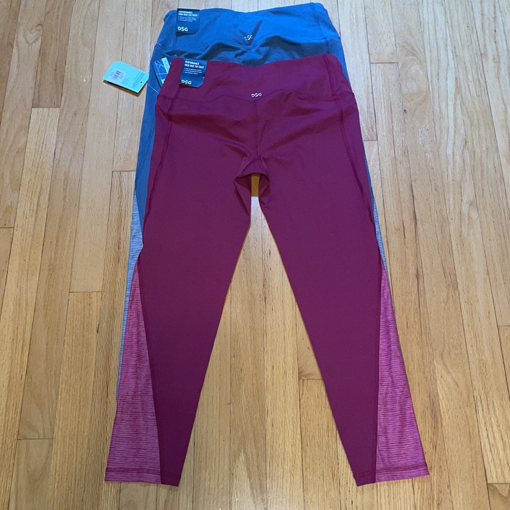 Set of 2 Womenβs Performance High Rise 7/8 Tights by DSG π§ββοΈπββοΈ NWTπ€© - Picture 8 of 16